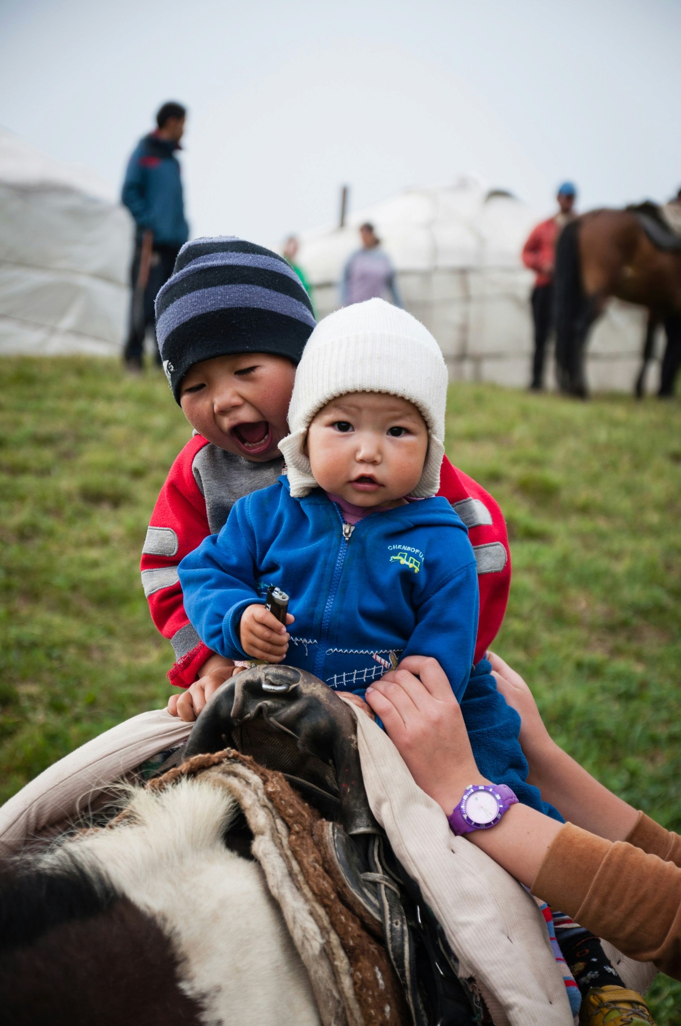 Guided horseback expedition with local hosts in Kyrgyzstan