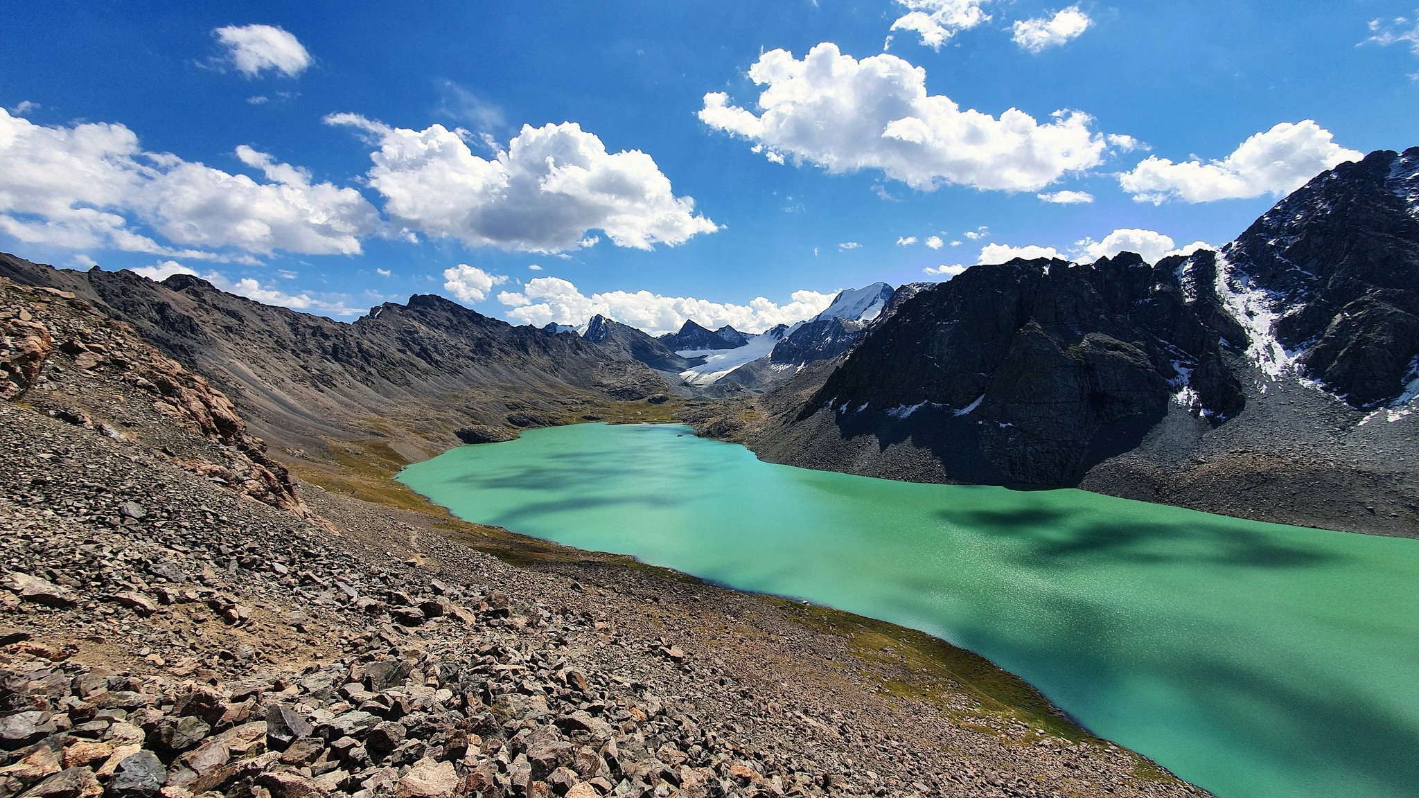 Traditional passageway through Kyrgyz mountain ranges